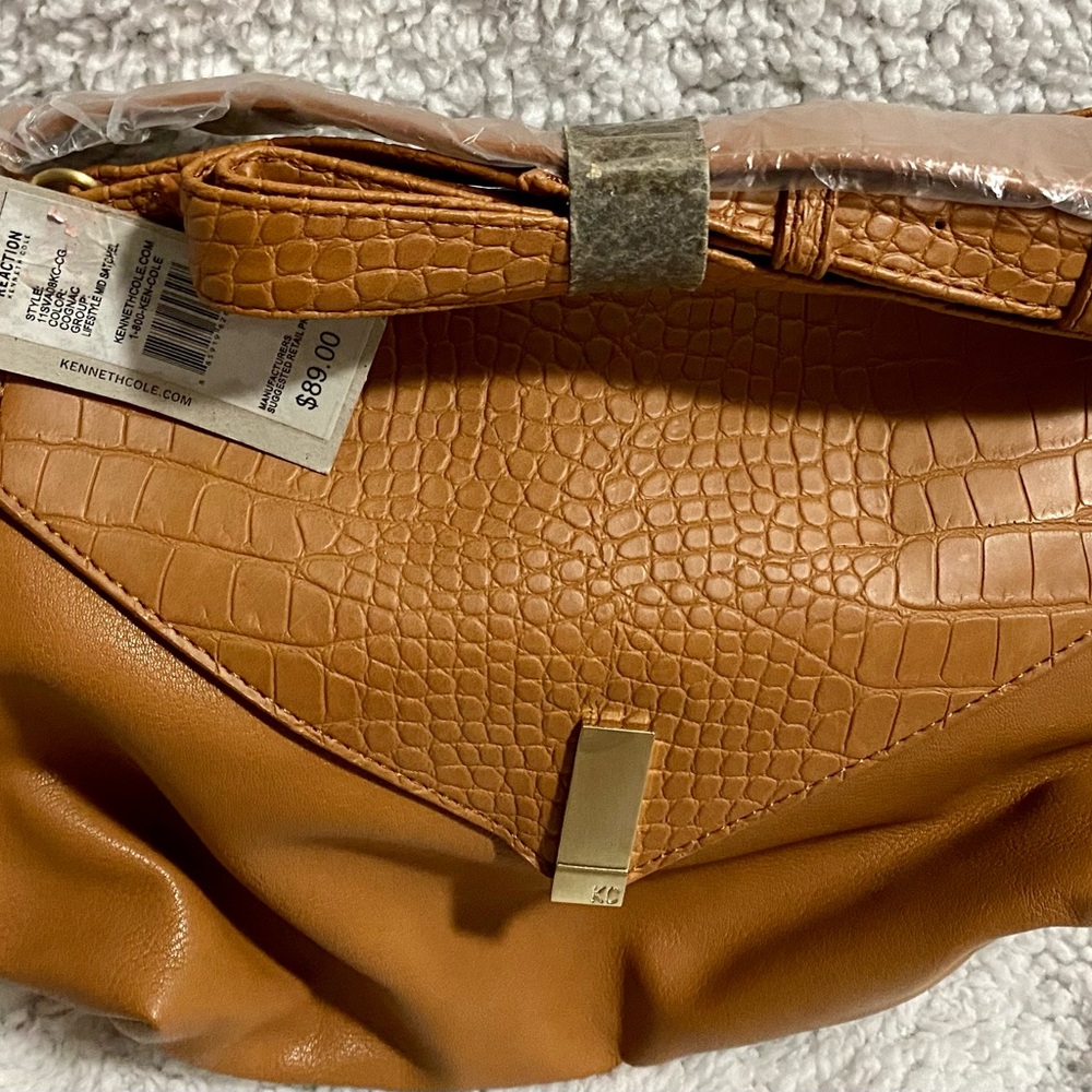 Kenneth cole satchel cognac color